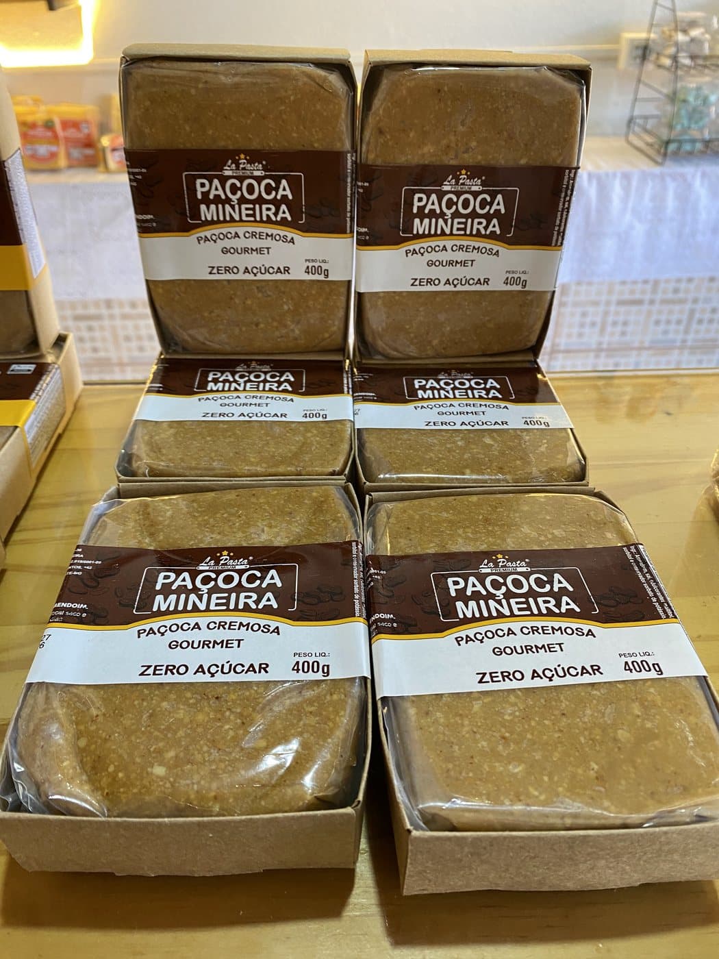 Paçoca Mineira · Cremosa Zero Açúcar
