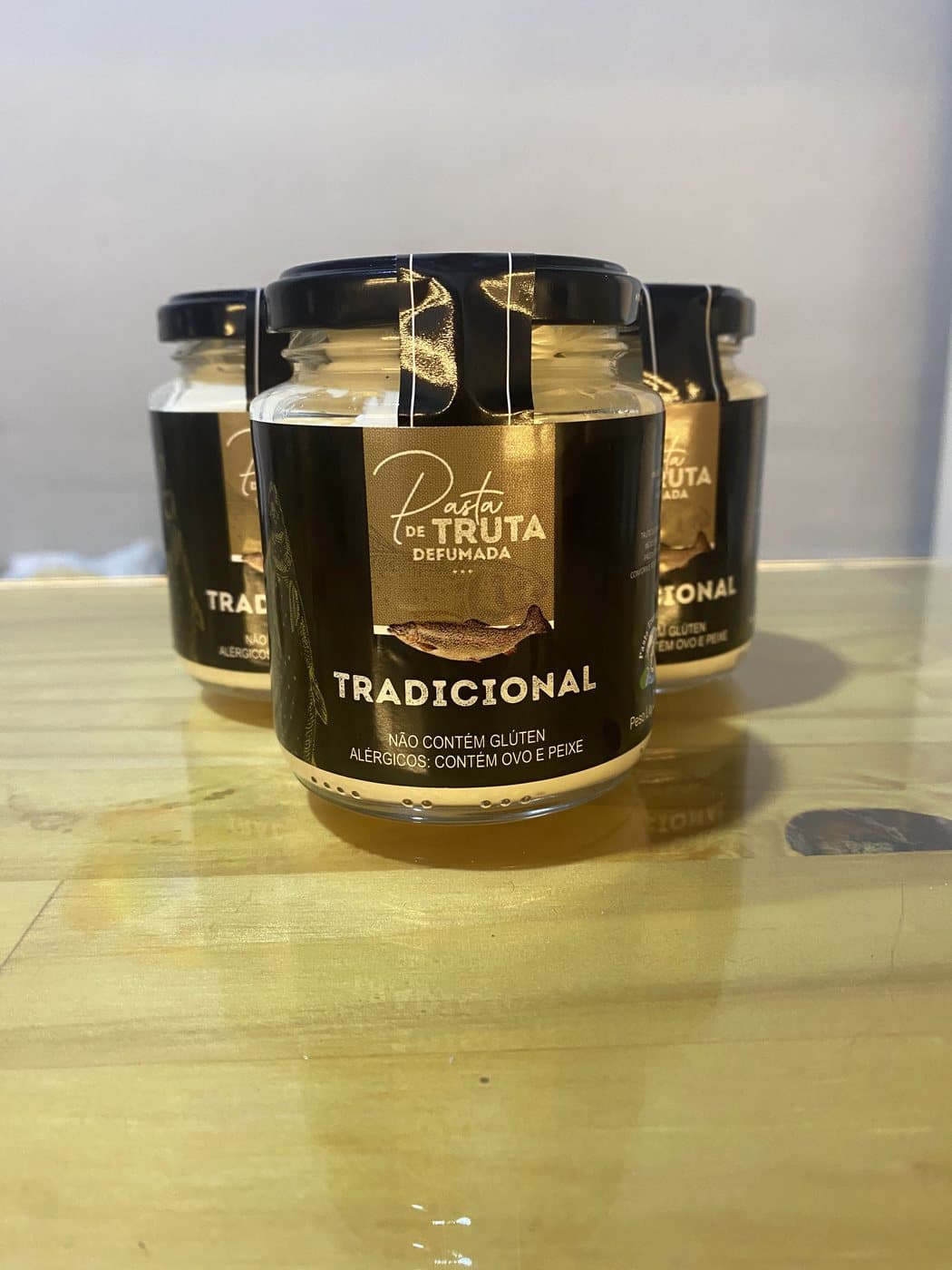 Pastas de truta